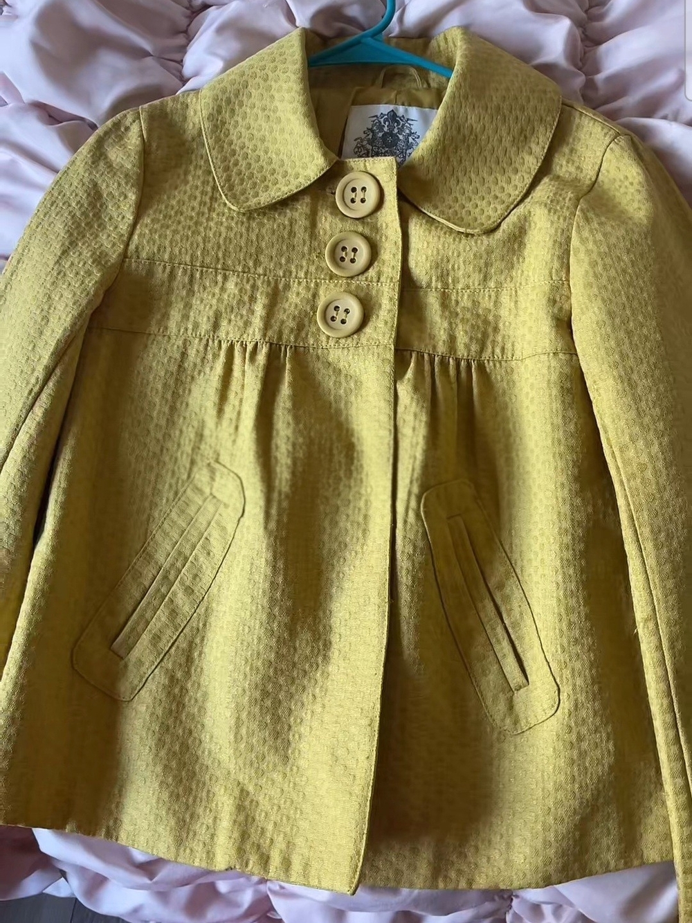 Vintage BB Dakota yellow jacket